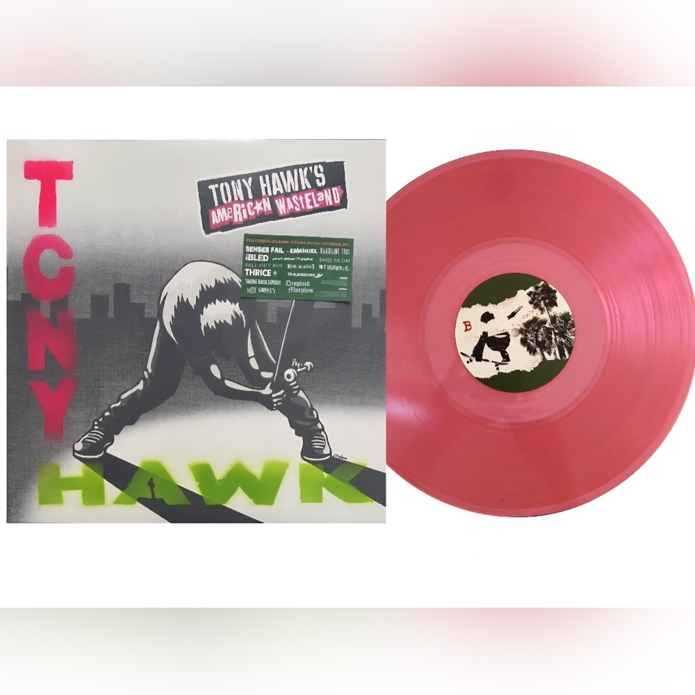 Tony Hawk's American Wasteland PS2 Video Game Soundtrack 1LP Vinyl Record